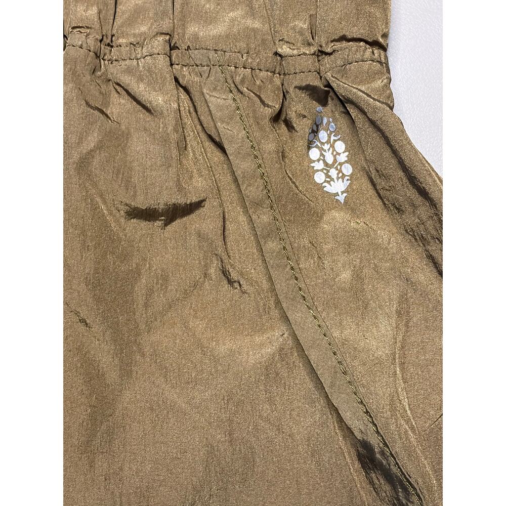 Free People Movement Way Home Olive Green Gym Shorts Small - Picture 3 of 9